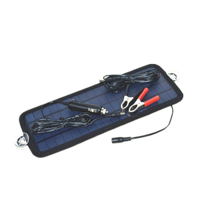 4.5W Portable Car Automobile Boat Battery Solar Cells Rechargeable Power Battery Charger, 4.5W