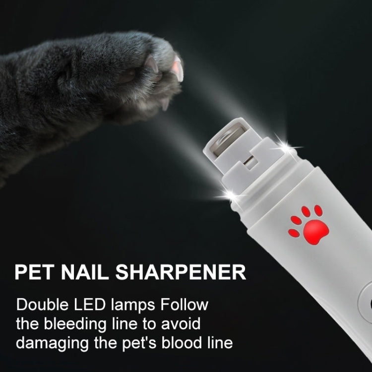 RC-306 Animal Nail Grinder USB Automatic Manicure, Animal Nail Grinder