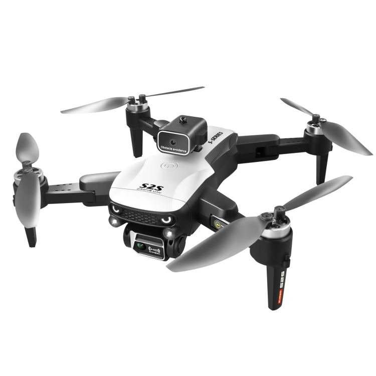 LS-S2S Obstacle Avoidance Brushless Dual Lens Aerial Photography Folding Drone, LS-S2S 4K