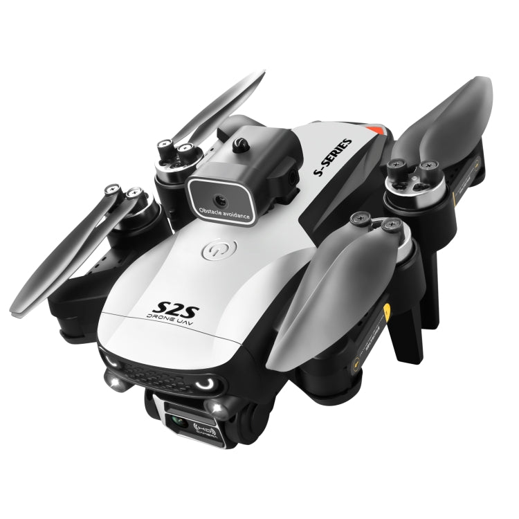 LS-S2S Obstacle Avoidance Brushless Dual Lens Aerial Photography Folding Drone, LS-S2S 4K