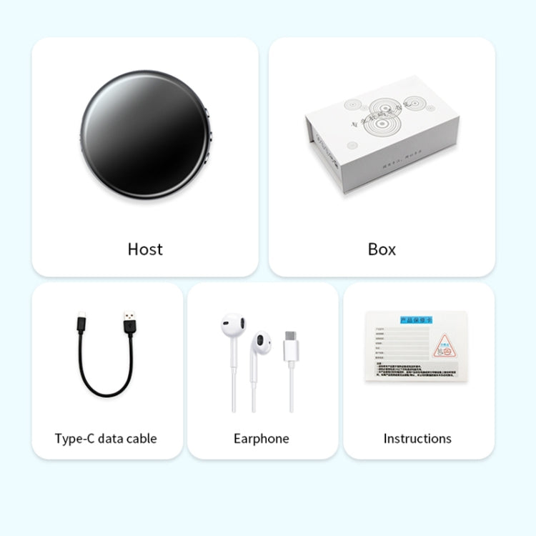JNN M29 Portable Noise Reduction Smart Voice Control Magnetic Recorder, 4GB, 8GB, 16GB, 32GB, 64GB