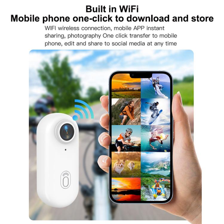 H88 4K Thumb Sports Camera Mini WiFi Camera