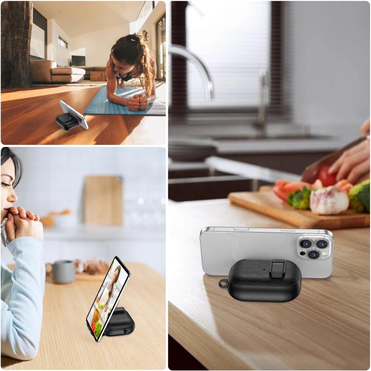 Leather Texture Wireless Earphones Case with Hook & Holder, For AirPods Pro 3, For AirPods 4, For AirPods Pro 2, For AirPods 3