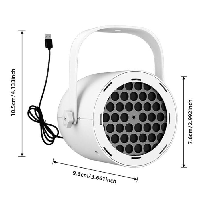 Halloween Projection Lamp Film Pattern Holiday Atmosphere Light