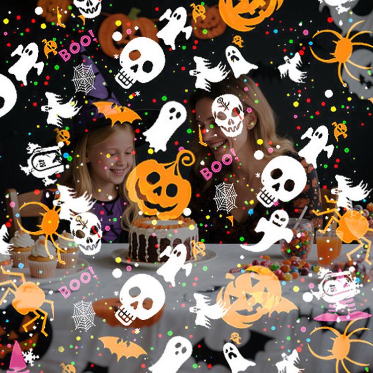 Halloween Projection Lamp Film Pattern Holiday Atmosphere Light