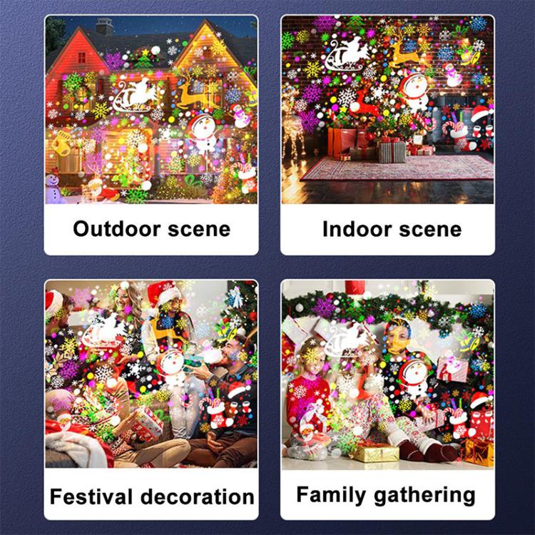 Halloween Projection Lamp Film Pattern Holiday Atmosphere Light