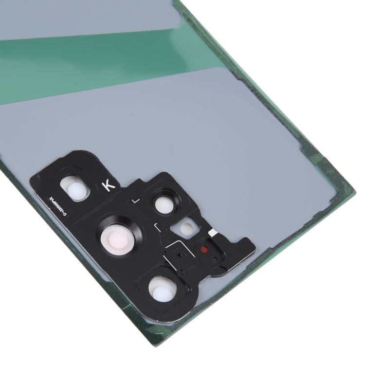 For Samsung Galaxy S23 Ultra SM-S918 Glass Battery Back Cover with Camera Lens Cover