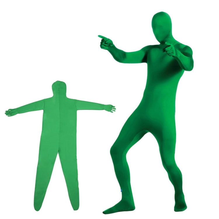 Photo Stretchy Body Green Screen Suit Video Chroma Key Tight Suit, 160cm, 170cm, 180cm