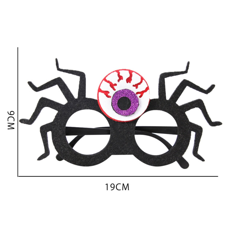 Halloween Decoration Funny Glasses Party Skeleton Spider Horror Props