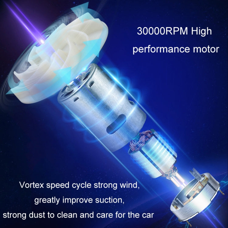 Powerful Portable Car Handheld Vacuum Cleaner, Wired, Wireless