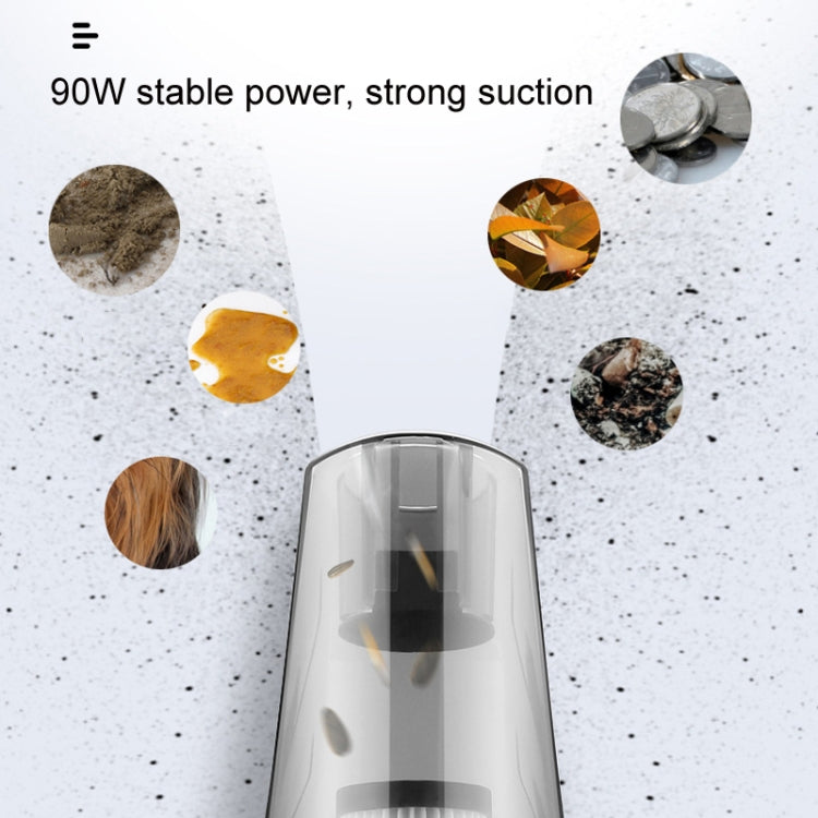 Powerful Portable Car Handheld Vacuum Cleaner, Wired, Wireless