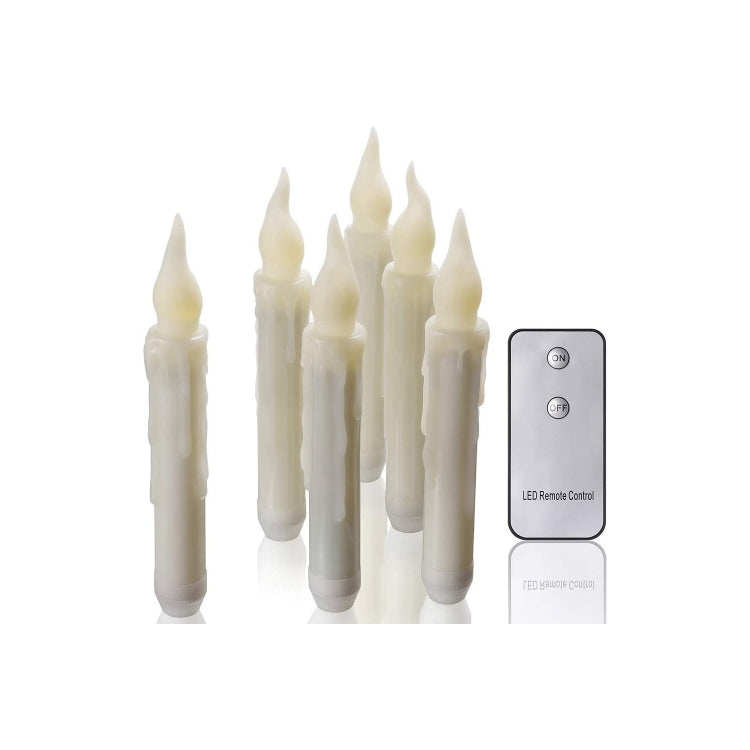 12pcs /Set LED Floating Candles Lights With Remote Control Christmas Halloween Decoration