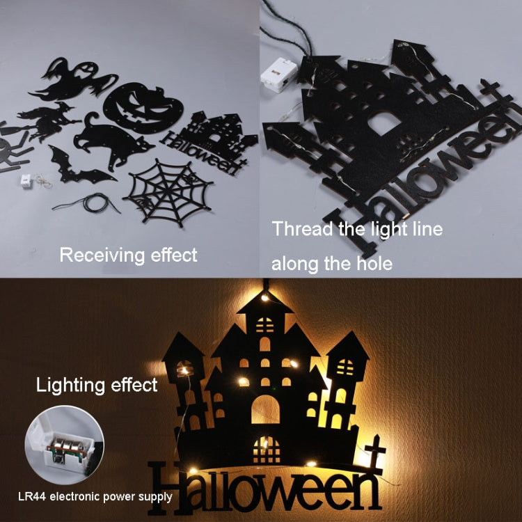 4.5V Halloween Glowing Hanging Lights Party Holiday Decoration