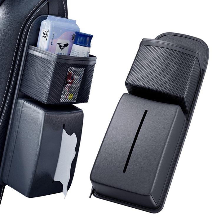 Car Tissue Box Multifunctional Storage Hanging Bag
