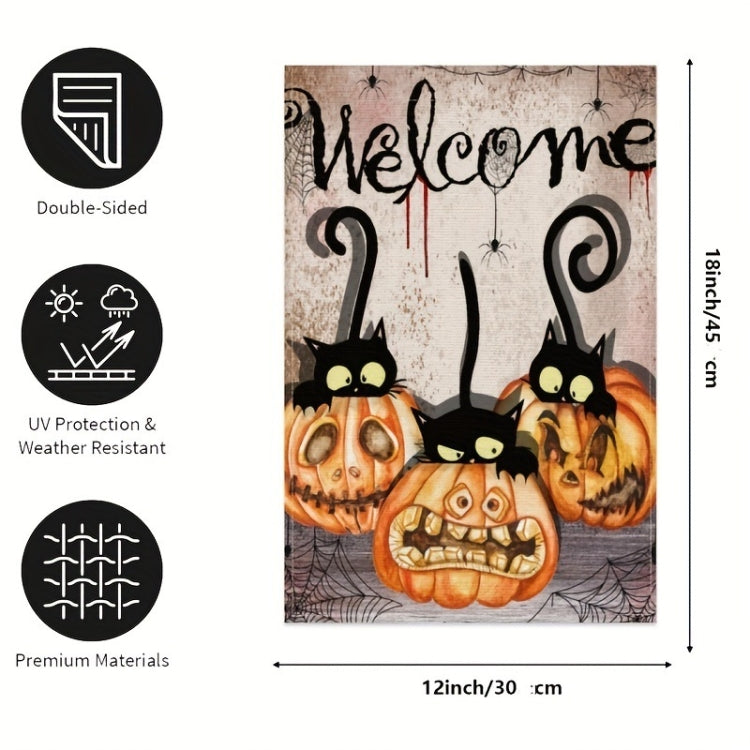 Garden Flag Pendant Halloween Decoration Hanging Flag