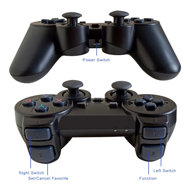 W8PRO 64G Dual System HD Wireless Joystick Retro Gaming Console With 36000+ Games, EU Plug, US Plug, UK Plug, AU Plug