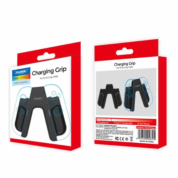 For Nintendo Switch 2 Joy-Con Controllers DOBE Charging Grip Handle with LED Indicator, TNS-3178