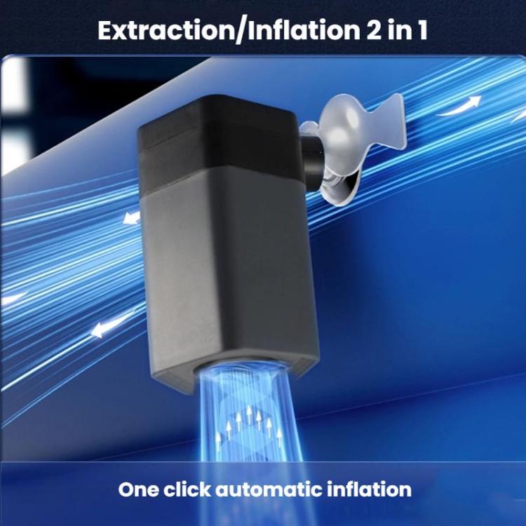Portable Electric Air Pump Outdoor Camping Air Mattress Pump Inflatable Pool Inflator, Wireless Battery