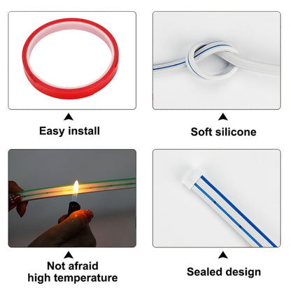 1.8m Car Daytime Running Super Bright Decorative LED Atmosphere Light