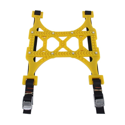 6 PCS Car Snow Tire Anti-skid Chains Yellow Chains For Family Car