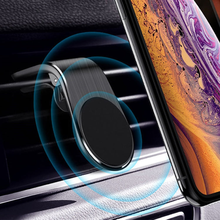 Car Metal Magnetic Air Outlet Mobile Phone Holder Bracket