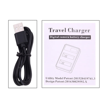 AHDBT-501 LCD Screen Dual Batteries Charger for GoPro HERO5 with Displays Charging Capacity, For GoPro HERO5