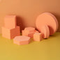 8 in 1 Different Sizes Geometric Cube Solid Color Photography Photo Background Table Shooting Foam Props