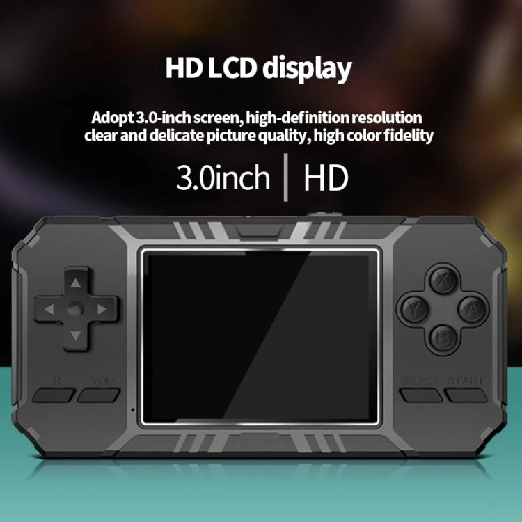 S8 3.0 inch Screen Classic Handheld Game Console Built-in 520 Games, S8 / Army Green, S8 / Black, S8 / Blue