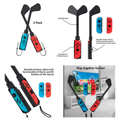 JYS JYS-NS215 10 In 1 Somatosensory Sports Accessories Set for Nintendo Switch, JYS 10 In 1