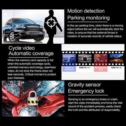 Dual Camera HD Night Vision WiFi Car Dash Cam Driving Recorder, 1080P Dual Camera, 2K Dual Camera, 4K Dual Camera
