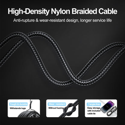 JOYROOM S-UC027A10 Extraordinary Series 3A USB-A to USB-C / Type-C Fast Charging Data Cable, Type-C, 1.2m