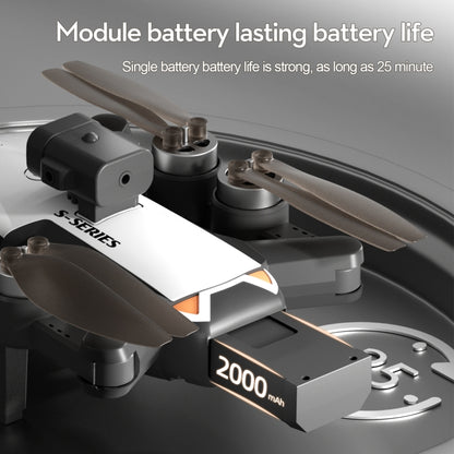 LS-S2S Obstacle Avoidance Brushless Dual Lens Aerial Photography Folding Drone, LS-S2S 4K