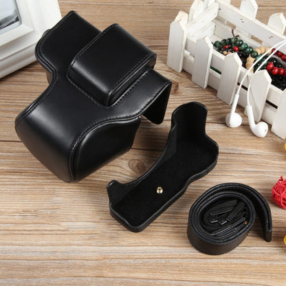 Full Body Magnetic Leather Camera Case Bag with Strap, Regular Edition, For Canon EOS R50