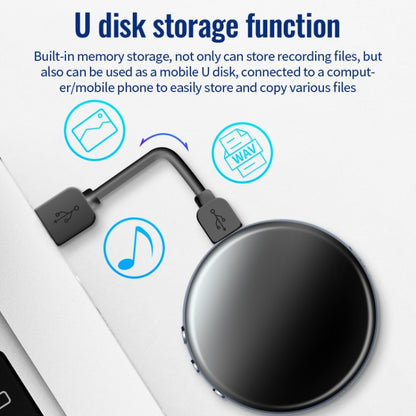 JNN M29 Portable Noise Reduction Smart Voice Control Magnetic Recorder, 4GB, 8GB, 16GB, 32GB, 64GB