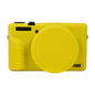 Soft Silicone Protective Case with Lens Cover, For Canon PowerShot G7 X Mark III / G7X3