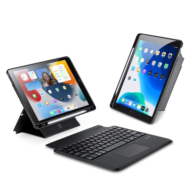 DUX DUCIS DK Series Magnetic Wireless Bluetooth Keyboard Tablet Case, For iPad Pro 13 2024, For iPad Pro 11 2024, For iPad Air 11 2024 / 4&5 / iPad Pro 11 2022, For iPad 10th Gen 10.9 2022, For iPad 10.2 2019/2020/2021/Air 2019