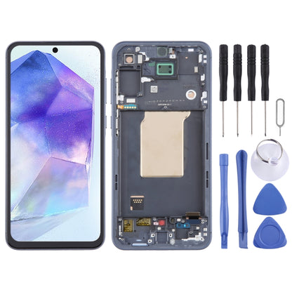 TFT LCD Screen Digitizer Full Assembly with Frame, Not Supporting Fingerprint Identification