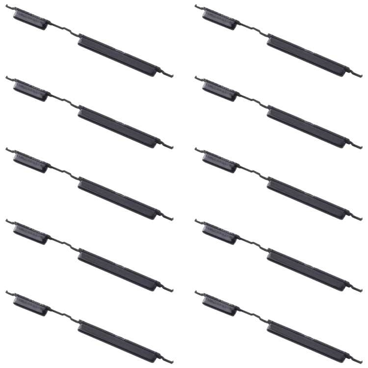 10pcs Volume Control Button, For Samsung Galaxy A71 SM-A715, For Samsung Galaxy A51 SM-A515, For Samsung Galaxy M30s SM-M307, For Samsung Galaxy M10s SM-M107, For Samsung Galaxy A50s SM-A507, For Samsung Galaxy A30s SM-A307�����������������������������...