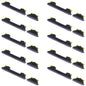 10pcs Volume Control Button, For Samsung Galaxy S20 FE SM-G780, For Samsung Galaxy Z Flip 5G SM-F707, For Samsung Galaxy M23 SM-M236, For Samsung Galaxy A23 SM-A235, For Samsung Galaxy A53 5G SM-A536, For Samsung Galaxy A73 5G SM-A736������������������...