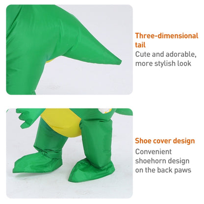 Halloween Dinosaur Inflatable Clothes Polyester 3D Cartoon Doll Clothing, S(80-120cm), M(120-140cm), L(160-190cm)