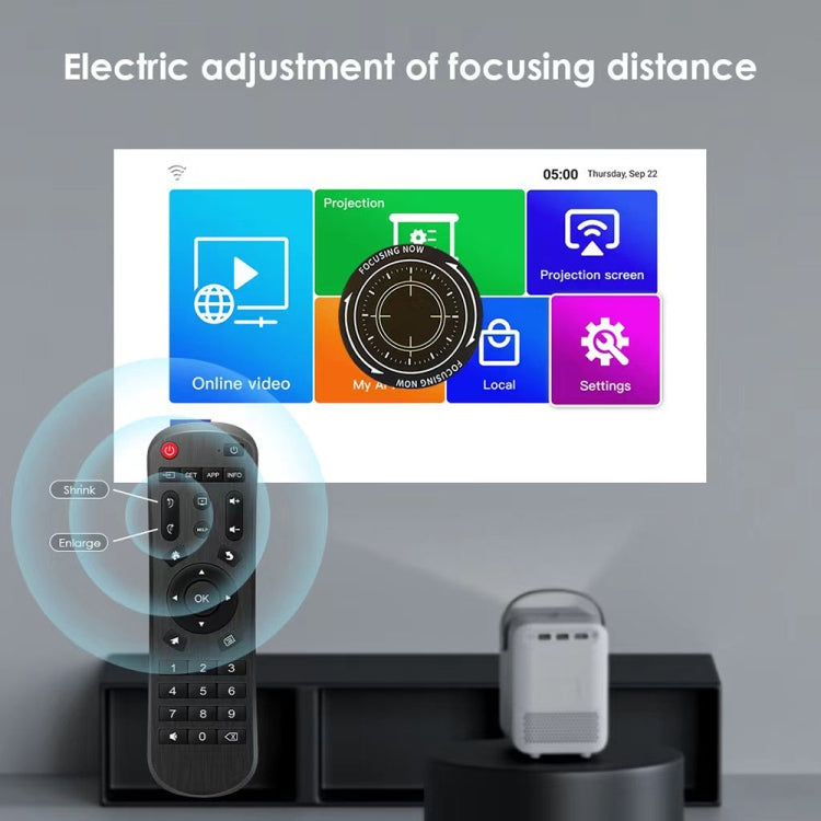 GXMO P10 Android 10 OS HD Portable WiFi Projector