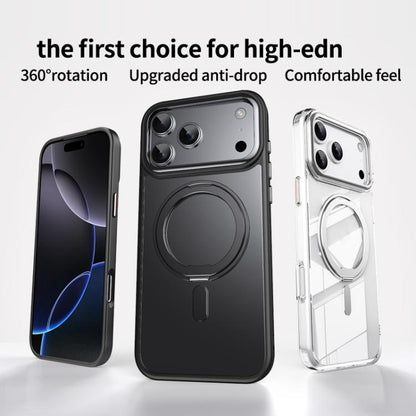 Frosted 360 Degree MagSafe Magnetic Holder Phone Case