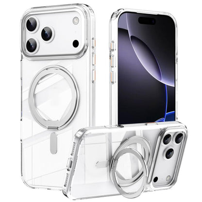 Frosted 360 Degree MagSafe Magnetic Holder Phone Case
