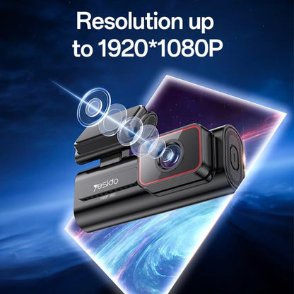 Yesido KM21 1K HD Camera Car Driving Recorder with 1.47 inch Screen