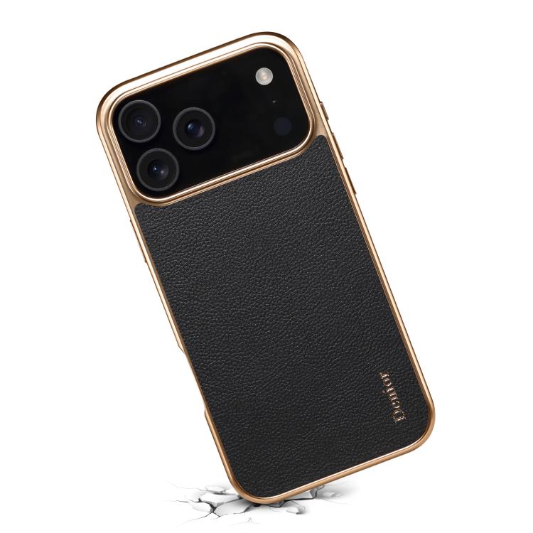 Denior Cowhide Leather Plating Phone Case