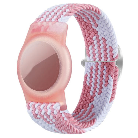 xDfind Adjustable Nylon Braided Watch Band Style Anti-lost Tracker Protective Cover, For AirTag