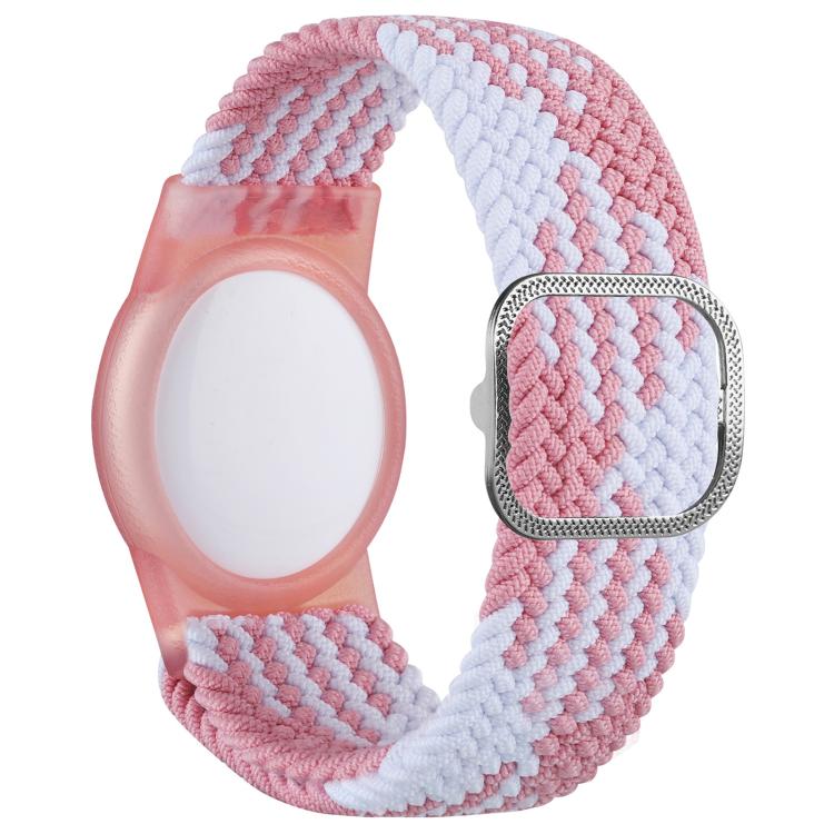 xDfind Adjustable Nylon Braided Watch Band Style Anti-lost Tracker Protective Cover, For AirTag
