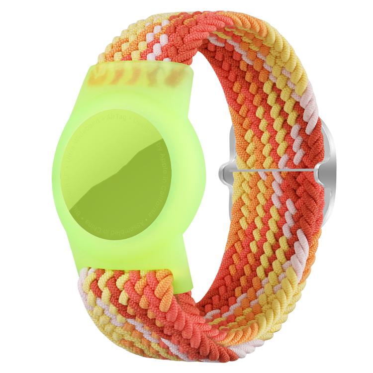 xDfind Adjustable Nylon Braided Watch Band Style Anti-lost Tracker Protective Cover, For AirTag