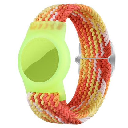 xDfind Adjustable Nylon Braided Watch Band Style Anti-lost Tracker Protective Cover, For AirTag