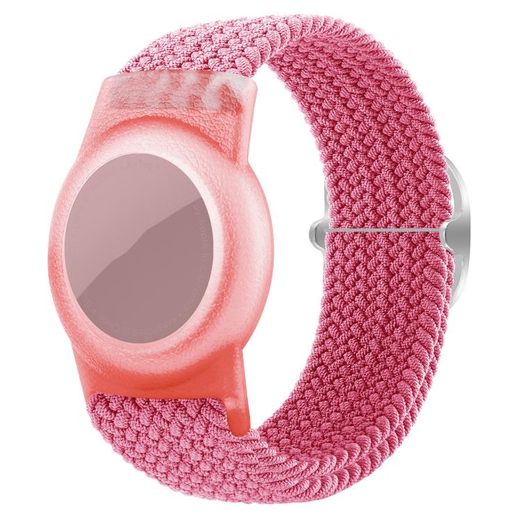 xDfind Adjustable Nylon Braided Watch Band Style Anti-lost Tracker Protective Cover, For AirTag